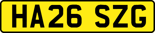 HA26SZG