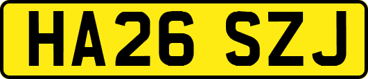 HA26SZJ