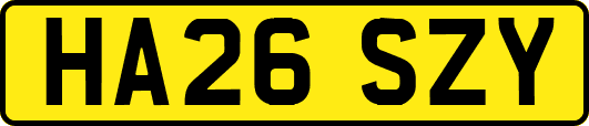 HA26SZY