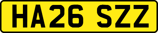 HA26SZZ