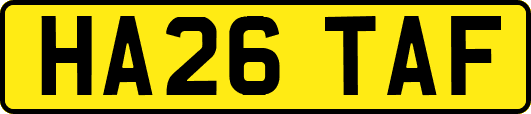 HA26TAF