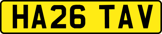 HA26TAV