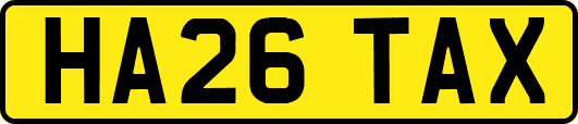 HA26TAX