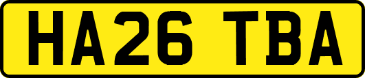 HA26TBA