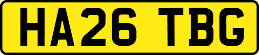 HA26TBG