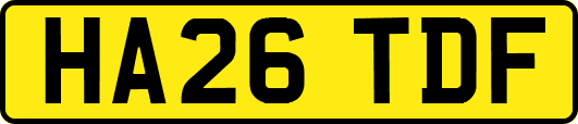 HA26TDF