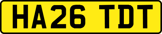 HA26TDT
