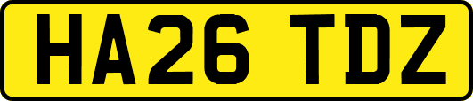 HA26TDZ