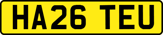 HA26TEU