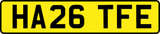 HA26TFE