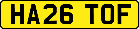 HA26TOF