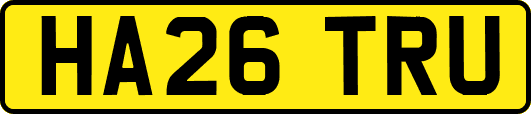 HA26TRU
