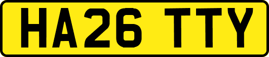 HA26TTY