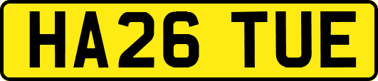 HA26TUE