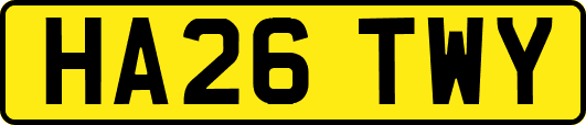 HA26TWY