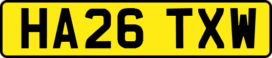 HA26TXW