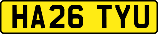 HA26TYU