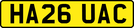 HA26UAC
