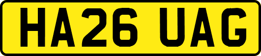 HA26UAG