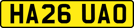 HA26UAO