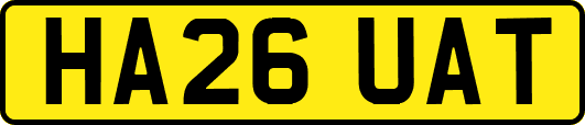 HA26UAT