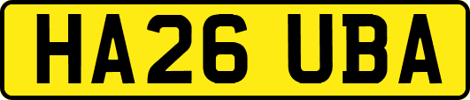 HA26UBA