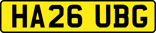 HA26UBG