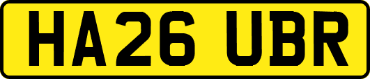 HA26UBR