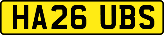 HA26UBS