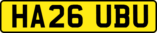 HA26UBU