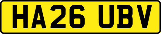 HA26UBV