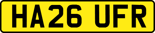 HA26UFR