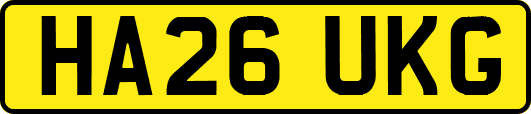 HA26UKG
