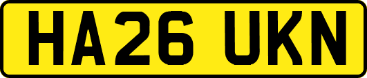 HA26UKN
