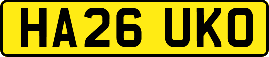 HA26UKO