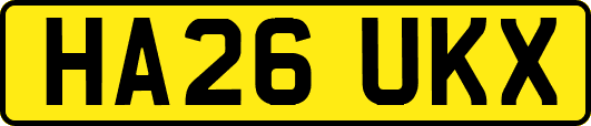 HA26UKX