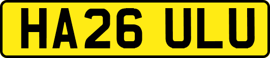 HA26ULU