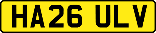 HA26ULV