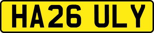 HA26ULY