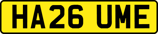 HA26UME