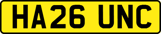 HA26UNC