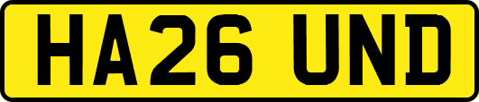 HA26UND