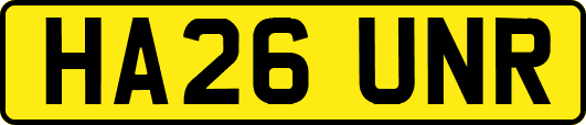HA26UNR