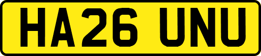 HA26UNU
