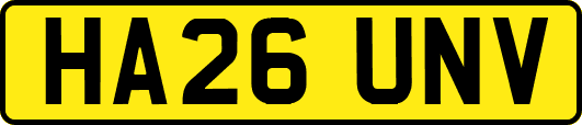 HA26UNV