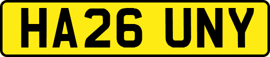 HA26UNY