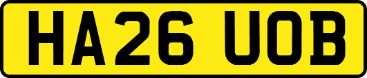 HA26UOB