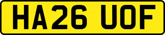 HA26UOF