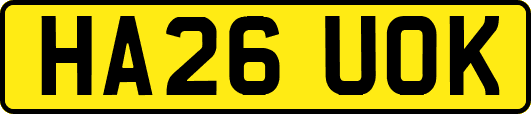 HA26UOK