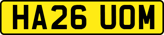 HA26UOM